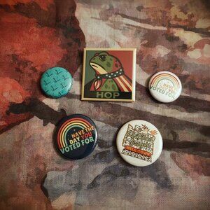 PDX Portland Buttons Pack of 5